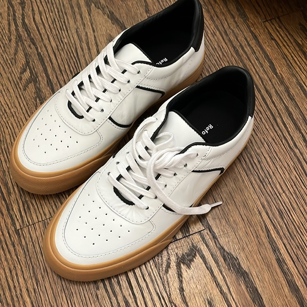 Reformation leather sneaker NWT